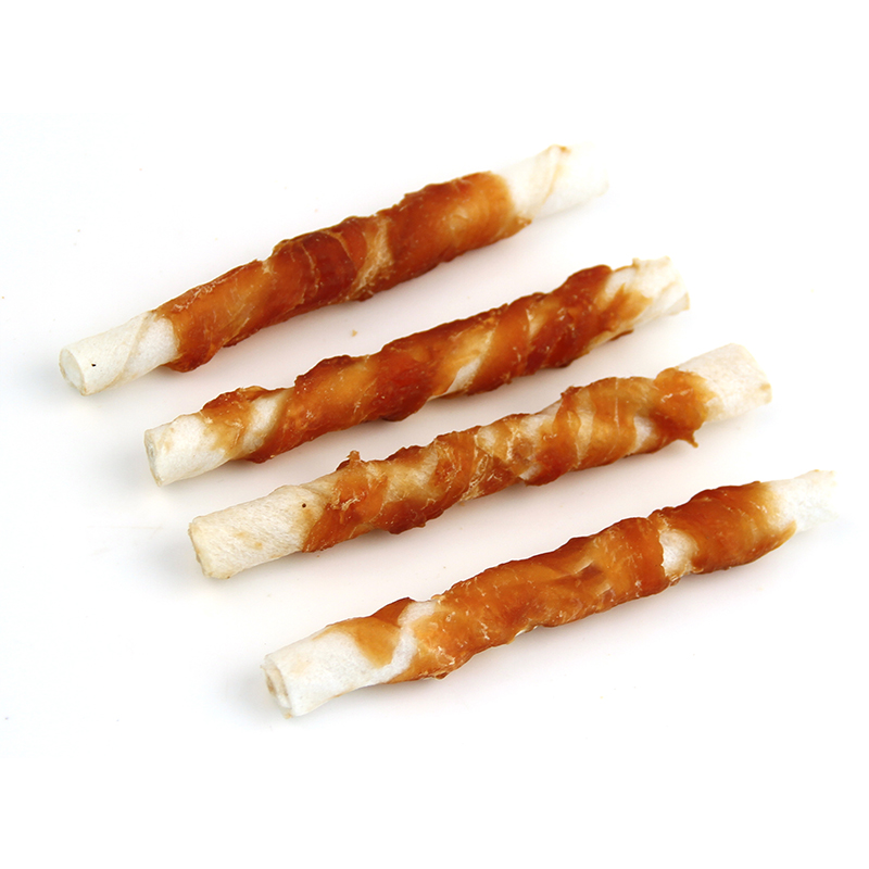 Chicken Wrapped Rawhide Stick