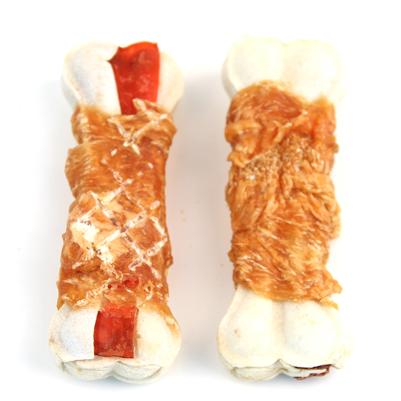 Chicken Wrapped Pressed Bone