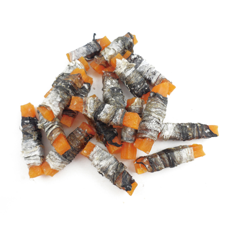 Fish Skin Wrapped Sweet Potato