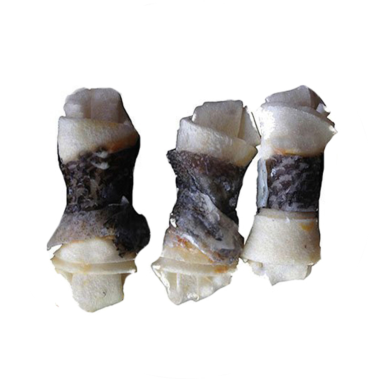 Fish Skin Wrapped Rawhide Bones